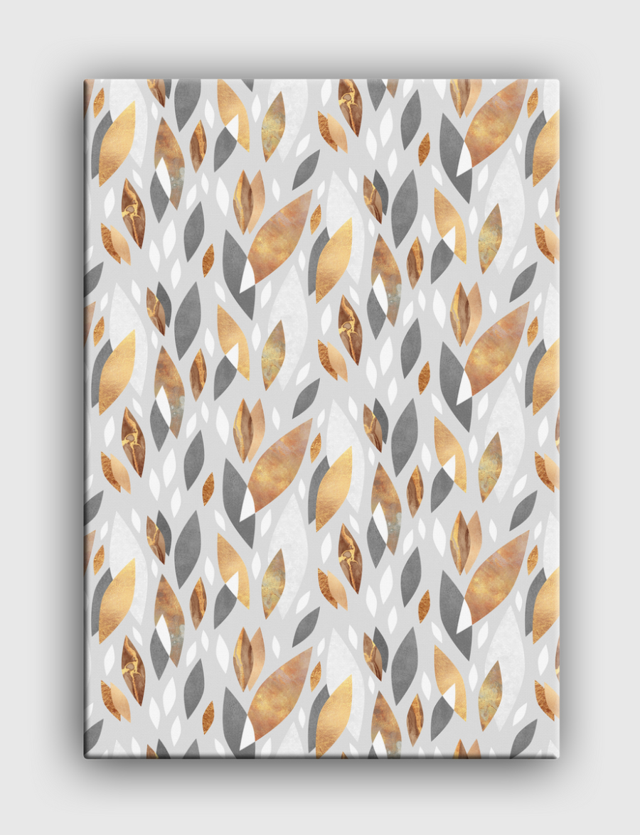 Falling Gold Leaves