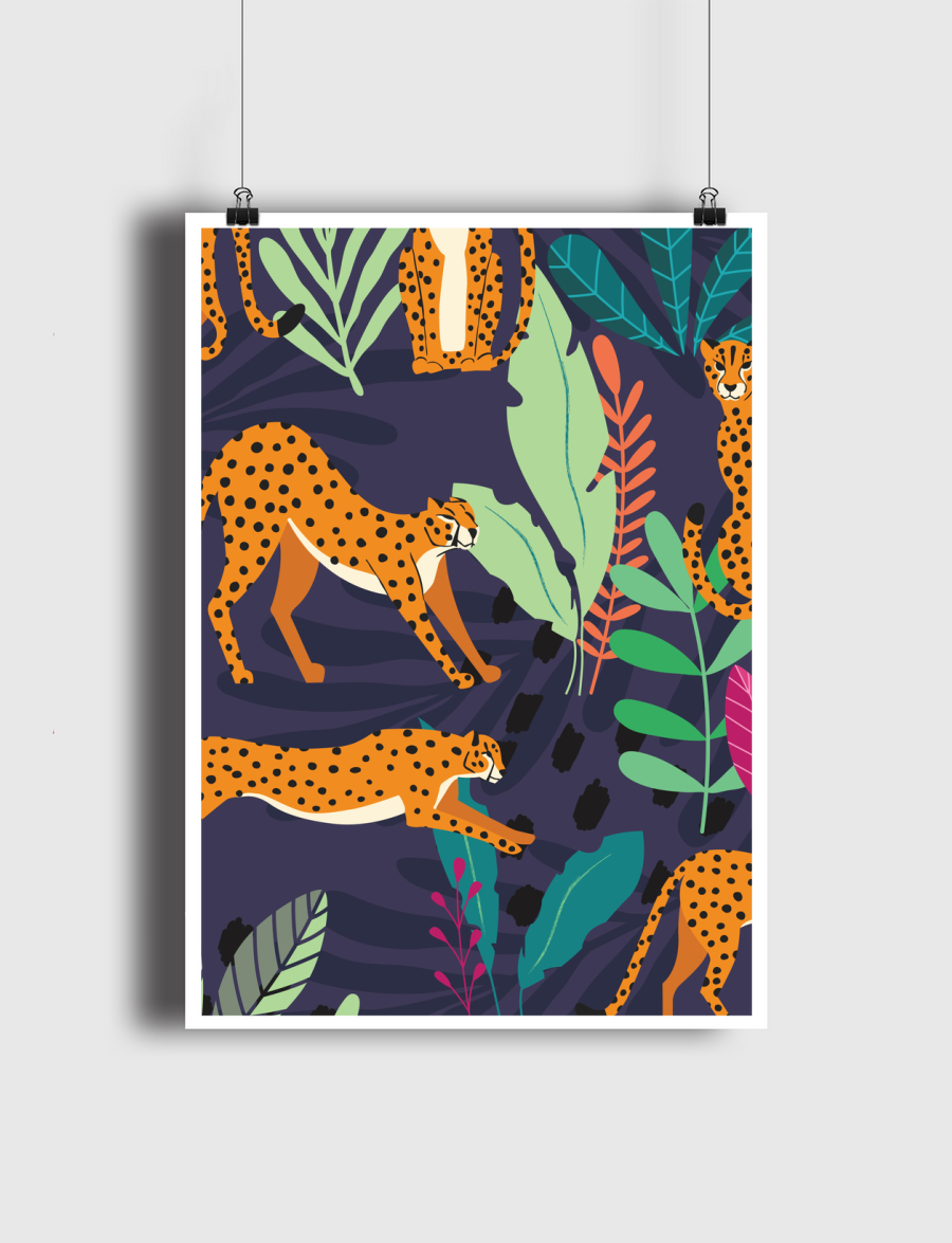 Cheetah pattern 02