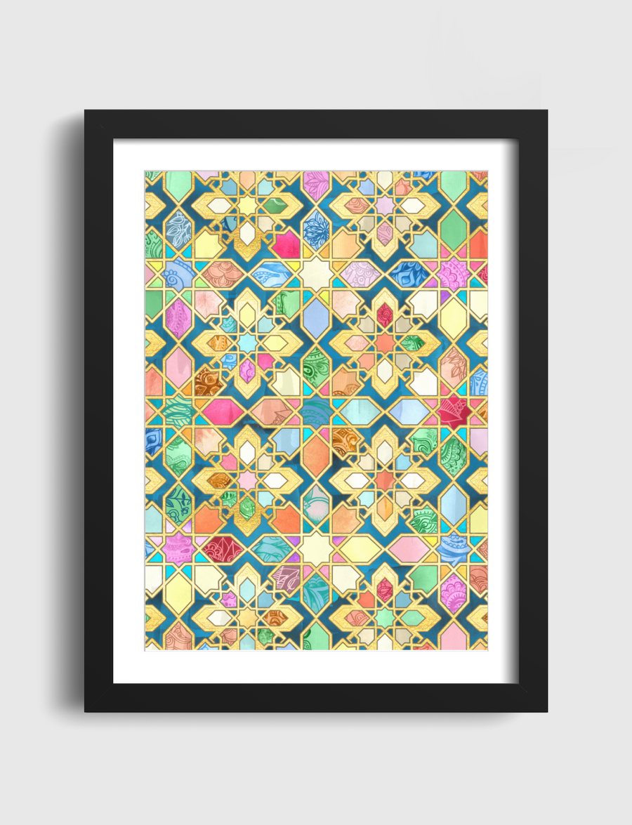 Jewel Colored Tiles