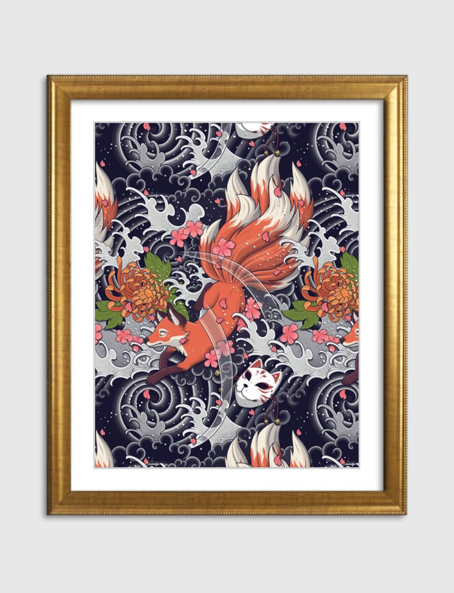 Nine Tailed Fox Spirit