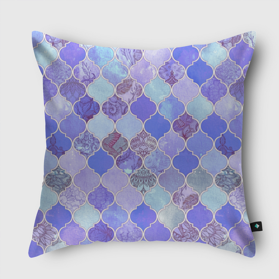 Purple Moroccan Tiles