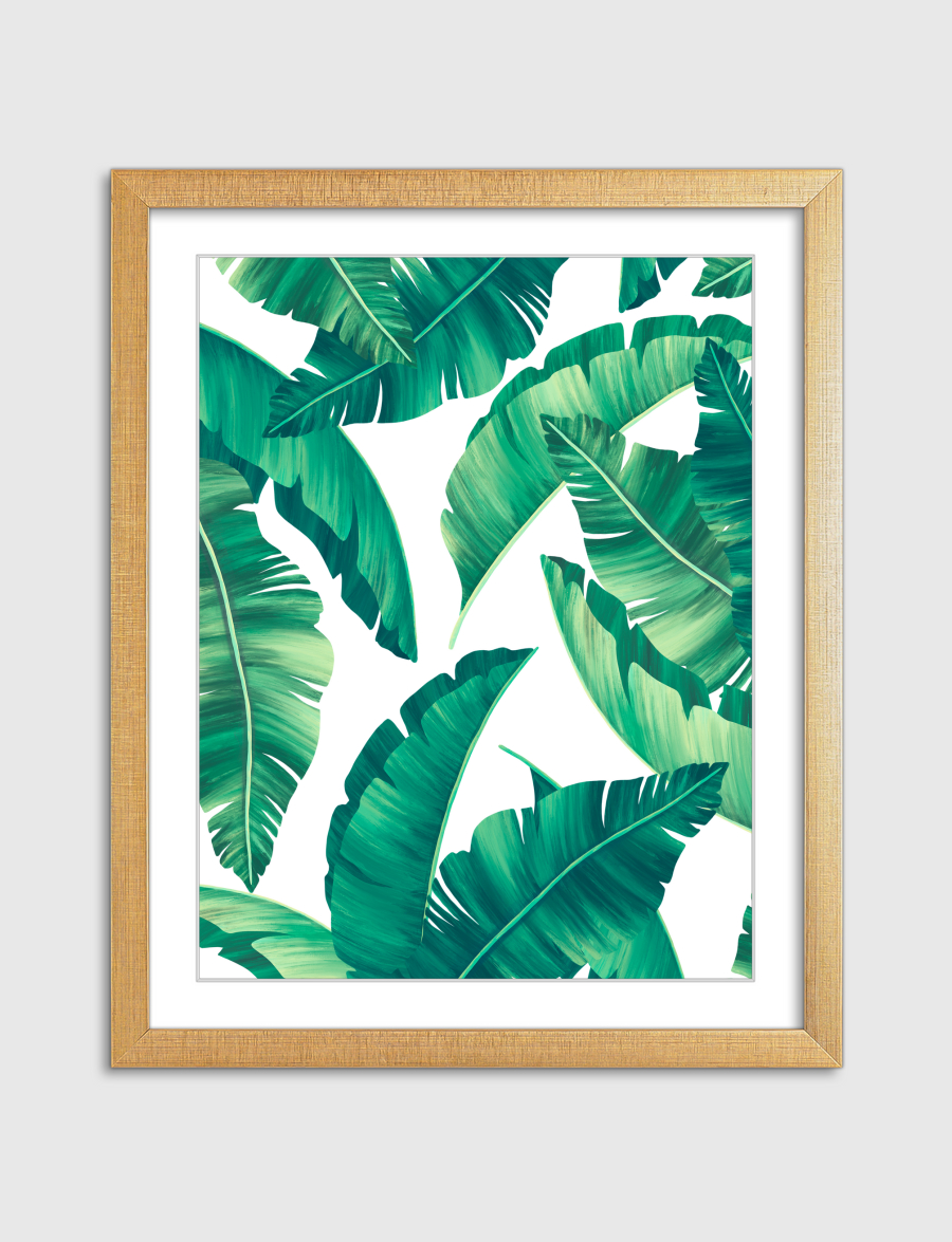 green leaves