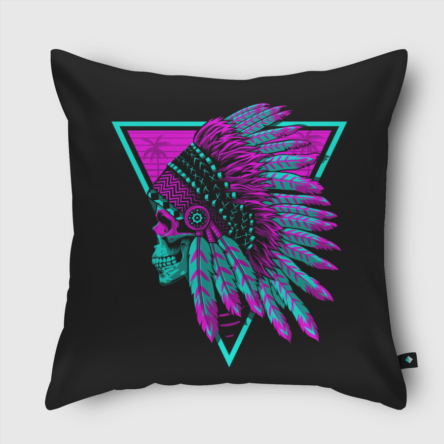 Retro Indian Skull