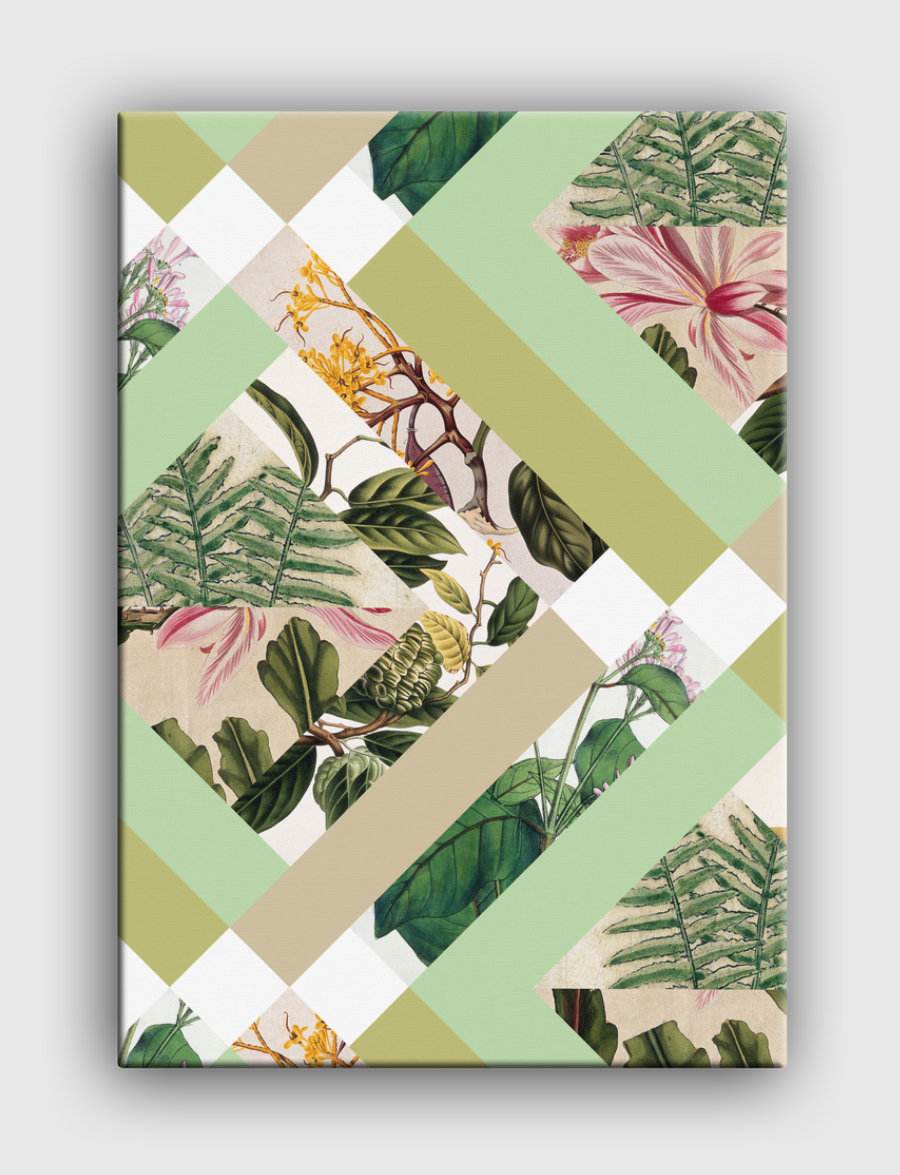 Cubed Botanical Florals