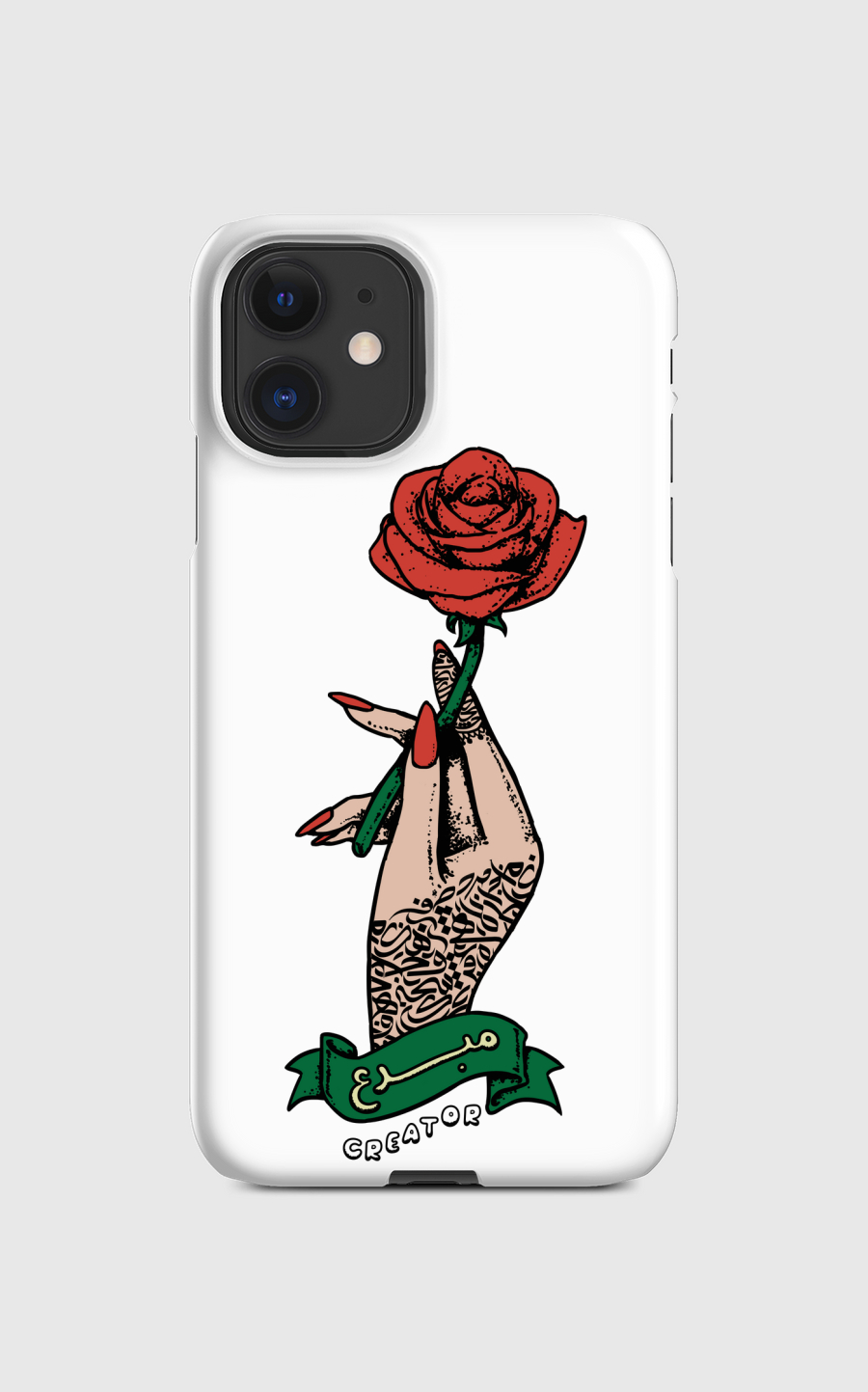 Calligraphy & Roses