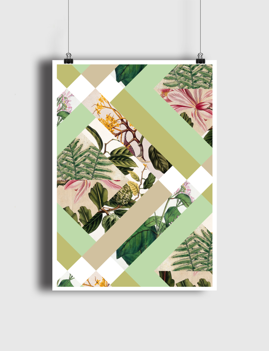 Cubed Botanical Florals