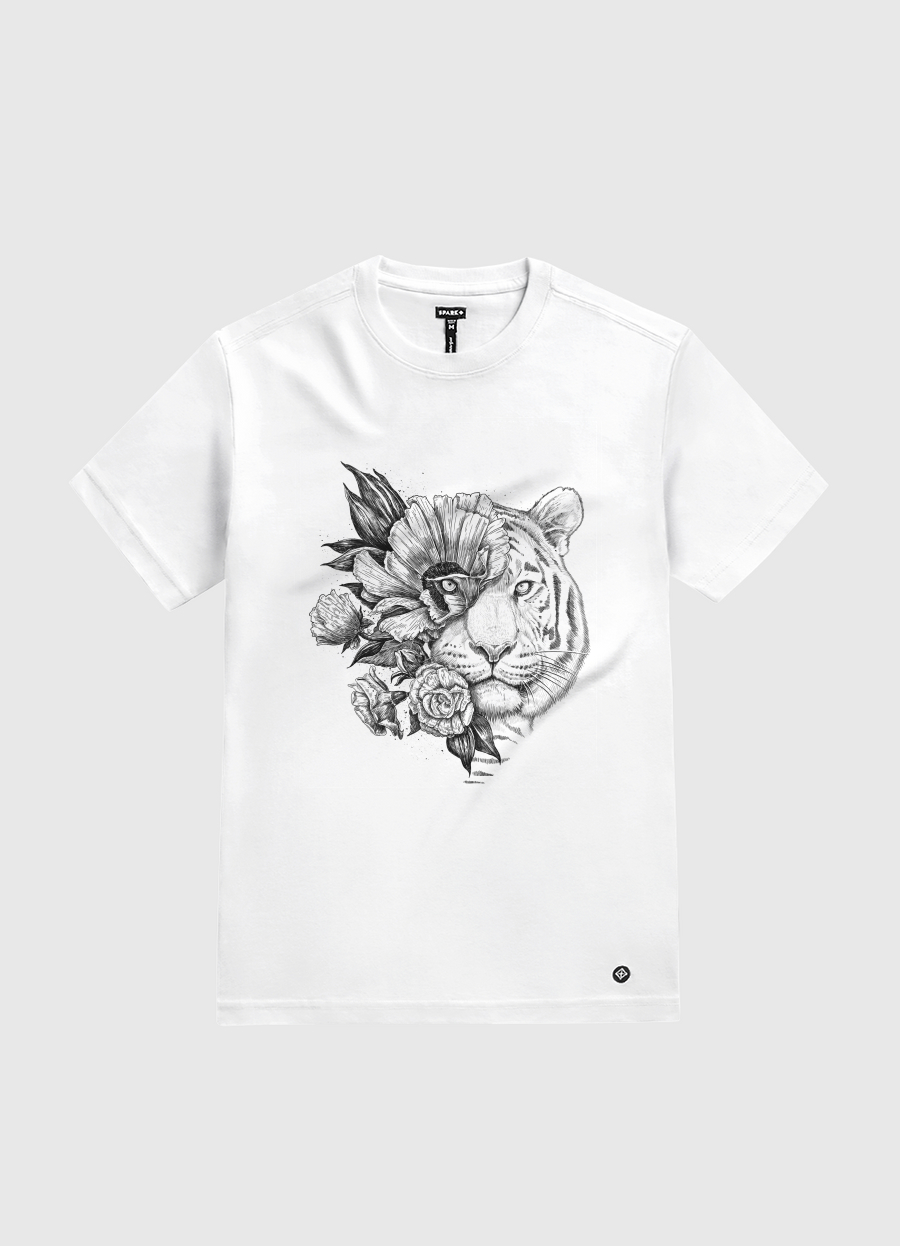 Floral tiger