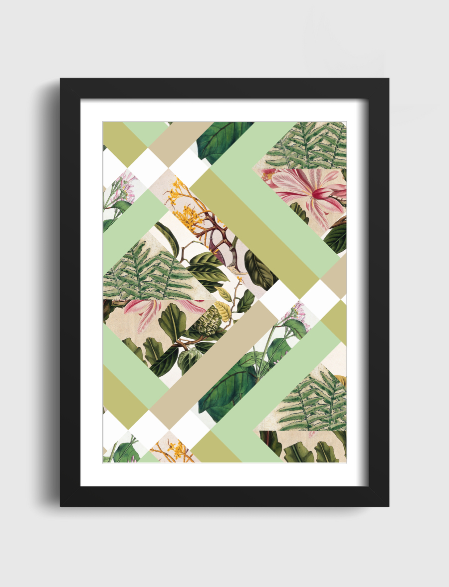 Cubed Botanical Florals