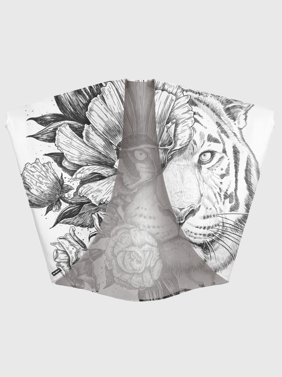 Floral tiger