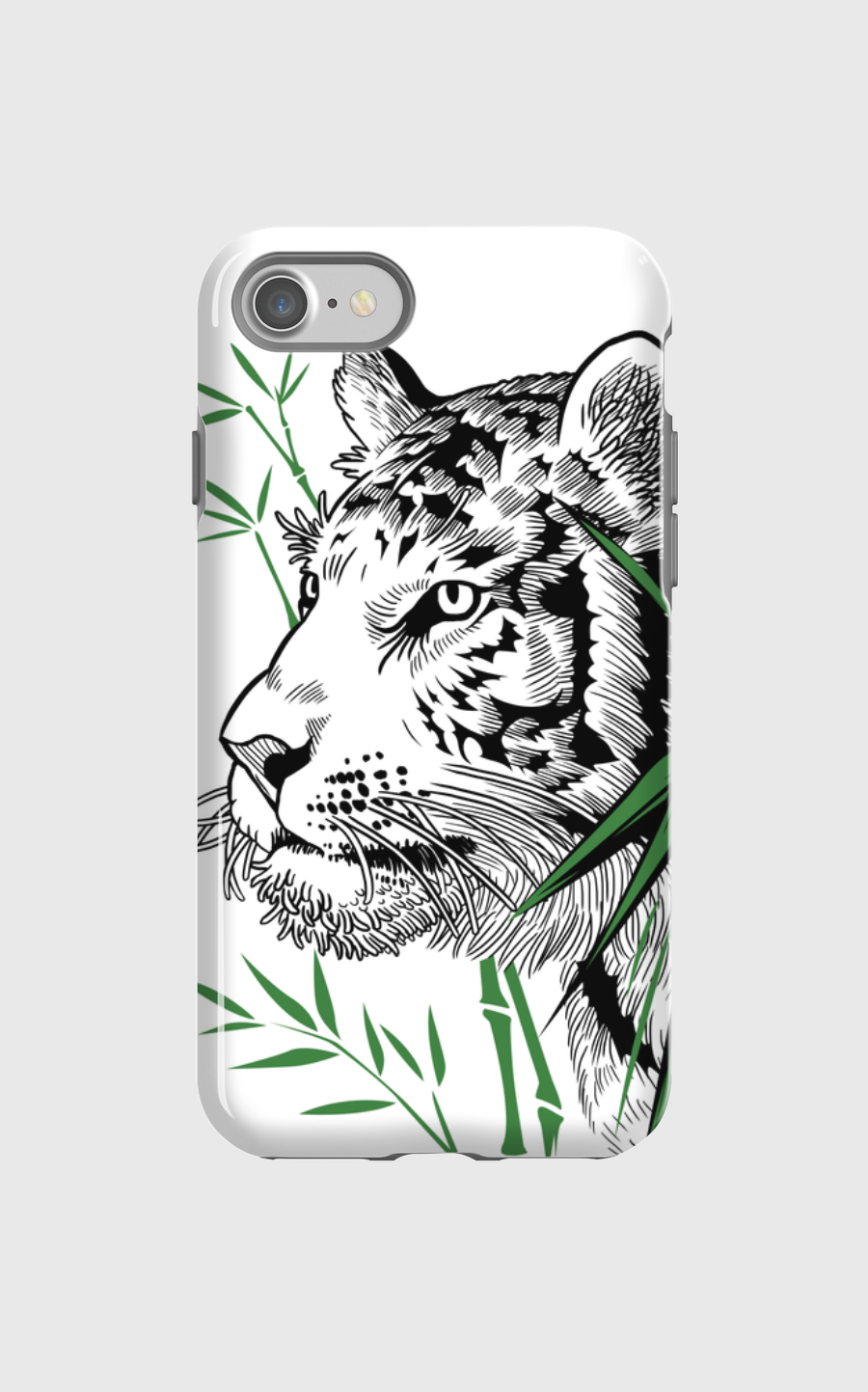 Sketch bamboo tiger