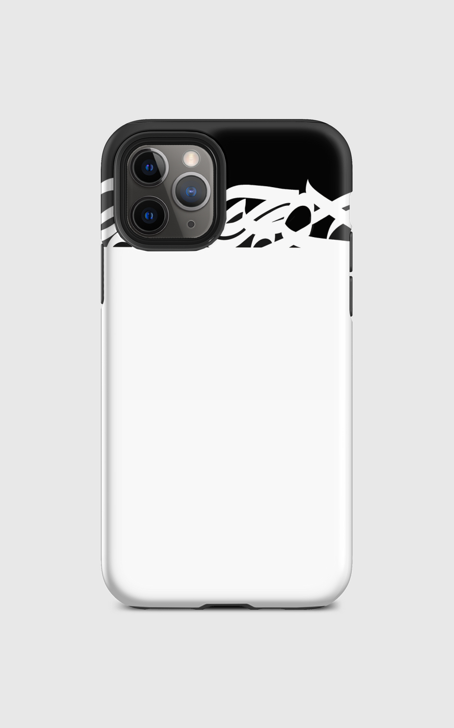 Black X white