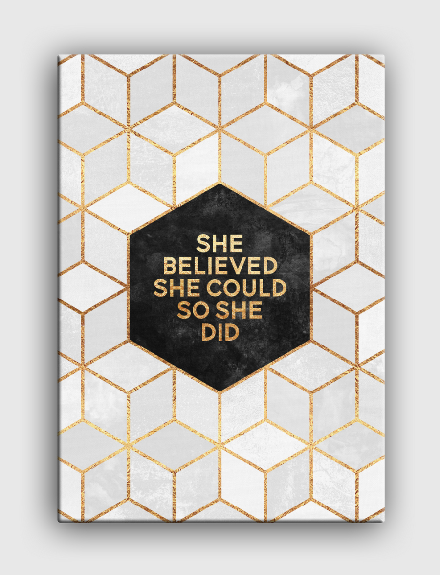 She Believed She Could So She Did